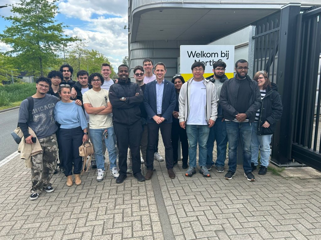 ITSD-studenten bezoeken NorthC in Rotterdam