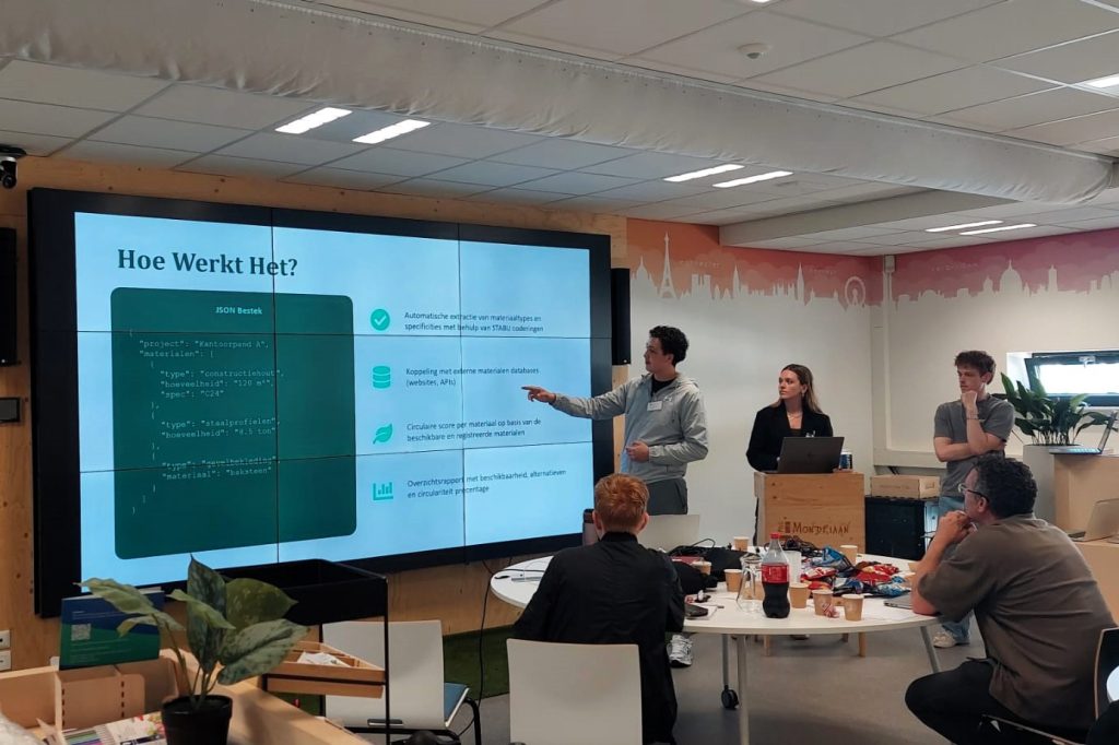 ConstructAI: Studenten ontwikkelen AI-oplossingen voor circulair bouwen 